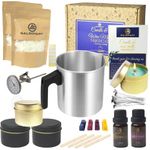 SALZOYART Candle Making Kit for Children - | Soy Candle Making Kit - Candle Making Kits UK - Candle Making kit for Kids - Candle-Making Kit - Scented Candle Making kit