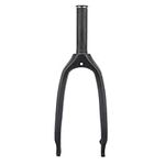 Lightweight 16 Inch Carbon Fiber Bike Fork, Absorb Vibration, Quick Installation, Suitable for 28.6mm Straight Tube Bikes