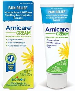 Boiron Arnicare Cream for Relief for Joint Pain, Muscle Pain, Muscle Soreness, and Swelling from Bruises or Injury - Fast Absorbing and Fragrance-Free - 1.3 oz