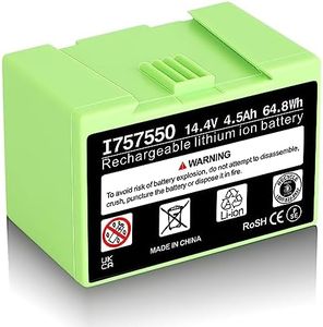 Supowill 4500mAh 14.4V ABL-D1 Battery Replacement for iRobot Roomba e e5 e6 and i i3 i4 i6 i7 i7+ i8+ e and i Series iRobot Vacuums Battery ABL-D1 4INR19/65 4624864