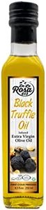 De La Rosa Black Truffle Oil, First Cold Pressed, Vegan, Kosher, Non-GMO & Gluten Free, Drizzle Over for Pastas, Pizza, Risotto, Soups & More, Black Truffle Seasoning Oil 8.5 Oz (Pack of 1)