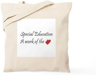 CafePress Special Education Teacher Tote Bag Natural Canvas Tote Bag, Reusable Shopping Bag