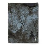 Smartwool Thermal Merino Wool Reversible Neck Gaiter | Neck Warmer for Men and Women, Black Forest, One size