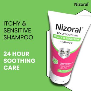 Nizoral Scalp Soothing Shampoo, Aloe Vera – 24h Relief for Itchy, Sensitive Scalp, 200ml