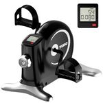 TODO Mini Under Desk Exercise Bike - Pedal Exerciser with LCD Monitor for Arm and Leg Recovery
