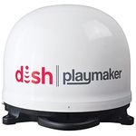 Winegard Dish Playmaker Dual Portable Automatic Satellite Antenna with Dish Wally HD Receiver