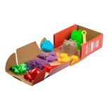 Bluebell Beach Toys Set For Kids, Indian Made Mold Castle Toys Comfort Material Sandpit Tool Kit, Beach Art Development Learning Toys (Red Box)