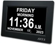 [Newest Version] 7 Inch Day Clock -