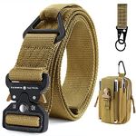 FAIRWIN Tactical Belt Military Nylon Quickly Release Sturdy Webbing Work Molle Pouch Ceinture Tactique Homme Hunting Hiking