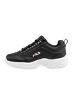 FILA Strada wmn, Women’s Sneaker Sneaker, Black, 6 UK (39 EU)