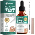 Ingrown Toenail Treatment: Ingrown Toenail Removal Kit - Nail Toe Reliever and Softener Tools for Men Women - Corrector Drops Easy to Use at Home