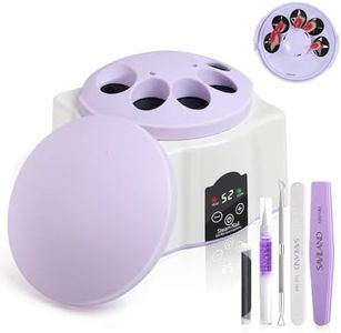 SAVILAND Steam Nail Polish Remover Machine with Soaking Bowl for Acrylic