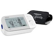 Omron Healthcare Gold Wireless Upper Arm Blood Pressure Monitor W/side-by-side Lcd Comparison 2-user 120-reading Memory