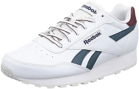 Reebok Unisex Rewind Run Trainer, Ftwr White Hoops Blue F23 Classic Maroon F23, 8 UK