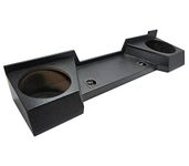 American Sound Connection GM2X12-EX07-RL Compatible with Chevy Silverado/GMC Sierra 2007-2013 Ext Cab Truck Dual 12" Sub Box Enclosure Rhino Coated