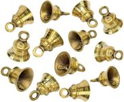 Skywalk Brass Pooja Bell/Jingle Bells Brass Bells (Size-1.5") - Set of 6