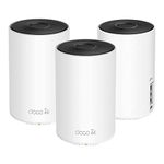 TP-Link Deco AXE5300 Wi-Fi 6E Tri-Band Whole-Home Mesh Wi-Fi System, 3-Pack