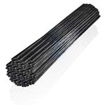 Reinforcing Reinforcement Steel Bar for Concrete Rebar 10 Pieces of 6mm x 1 Meter Long