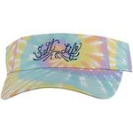 Salt Life Womens Trippy Life Visor Hat, White, One Size US