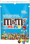 M&M'S, Mini Milk Chocolate Candies, Sharing Bag, 165g