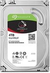 Seagate 4TB IronWolf NAS SATA Hard Drive 6Gb/s 256MB Cache 3.5-Inch Internal Hard Drive for NAS Servers, Personal Cloud Storage (ST4000VN008), Silver