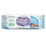 Himalaya Nature Touch Water Baby Wipes |72 Wipes - Pack of 1| 99% Pure Water | 100% Plant-Based Biodegradable Wipes | Organic Coconut Oil | for Sensitive Skin from Day 1 |Unscented