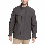 dockers Men's Windbreaker Jacket, Heather Charcoal, S