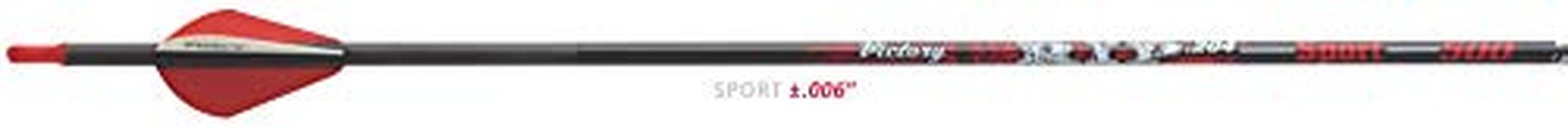 Victory Archery/Aldila Rip XV Sport Shafts, 1-Dozen, Black, Size-300