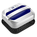 Heat Press Machine for T Shirts, 12" x 10" Portable Press Machine, Fast Heat-up Iron Press for Sublimation and HTV Vinyl, Shirt Press Machine for Tote Bags, Pillows, DIY Heat Transfer Projects(Blue)