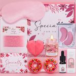 Birthday Gifts For Women, Pamper Gifts For Her, Anniversary Valentines Gifts for Her, Mothers Day Gifts for Mum from Daughter Son,Relaxation Ladies Friendship Gifts Care Package For Friend,Sister-Rose