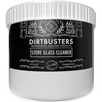 Dirtbusters Stove Glass Cleaner, Powerful Pro Cleaning Paste For All Log Burner, Stove & Fireplace Window & Glass (500g)