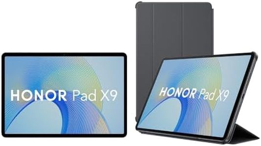 HONOR Pad X9 with Free Flip-Cover 11.5-inch (29.21 cm) 2K Display, Snapdragon 685, 4GB, 128GB Storage, 6 Speakers, Up-to 13 Hours Battery, Android 13, WiFi Tablet, Metal Body, Gray