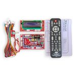 Ultra Digital 5.1Channel Remote Kit,All in One Option Available,Digital Display DC 12V to 18V (2Amp) 6Channel Volume Control Remote with End Less Rotary Master Control