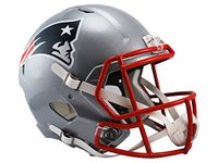 Riddell NFL New England Patriots Full Size Replica Speed Helmet, Medium, Red