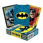 AQUARIUS DC Comics Batman Playing Cards - Batman Themed Deck of Cards for Your Favorite Card Games - Officially Licensed DC Comics Batman Merchandise & Collectibles