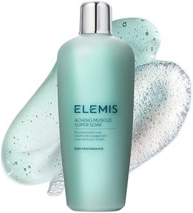 ELEMIS Aching Muscle Super Soak | Musclease Natural Foaming Bath Milk Warms, Recharges, and Energizes Tired, Overworked Muscles Post-Workout | 400 mL