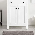 Modway EEI-3875-WHI Nantucket Bathroom Vanity Cabinet, 24" Sink Basin Not Included, White