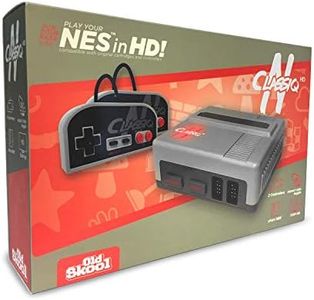 Old Skool CLASSIQ N HD Console Compatible with NES- Clone System Plays 8-bit game cartridges in HD