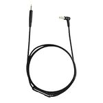 kwmobile Headphone Cable for JBL E30 / E50 / E55BT / E65 BTNC/LIVE 500BT / TUNE 600 BTNC/LIVE 650 BTNC - 150cm Replacement Cord with Microphone + Volume Control - Black