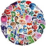 50Pcs Inside Out Stickers for Kids,