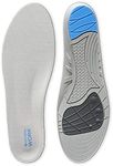 Sof Sole Men's Work Anti-Fatigue Full-Length Insole, Grey, Men's 8-13