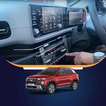 ARMOUR GUARDS Screen Protector Combo For Hyundai Creta 2024 Facelift 8 Inch Infotainment And Cluster (Ex | S | So Optional) With Ac Panel Screen Guard | Clear | Pack Of 1