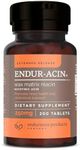 Endurance Products ENDUR-ACIN 250mg Niacin - Extended Release for Optimal Absorption & Low-Flush Vitamin B-3, 200 Tablets - Non-GMO, Vegan, Gluten Free Company