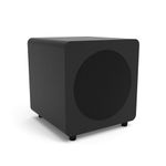 Kanto SUB8VMB Sealed Powered Subwoofer | 300W Peak Power | 8" Woofer | Matte Black