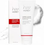 Hey Honey, Come Clean Propolis & Mineral Facial Scrub. Rich, Exfoliating, Dead Sea Salt Scrub designed to be gentle enough for even the most sensitive skin. 110ml