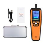 Temtop M2000C 2nd Generation Air Quality Monitor PM2.5 PM10 Particles CO2 Data Export Settable Audio Alarm Easy Calibration