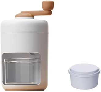 AIMALL Hand Ice Shaving Machine, Manual Ice Crusher for Cotton Candy, Smoothies, and Milkshakes, Household Ice Shaver, Portable and Easy to Use