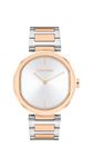 Calvin Klein Analogue Quartz Watch for Women with Two-Tone Stainless Steel Bracelet - 25200251