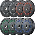 AMGYM 2 Inch Bumper Plates High Bou