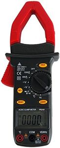 TekPower TP2101 4000 Count Mini Digital Clamp Meter AC/DC Voltage Current Resistance Tester Detector, A Better Version of MS2101